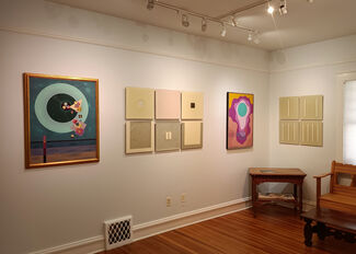 Jonson, Bisttram, and Pierce: Pure Color and Form, installation view