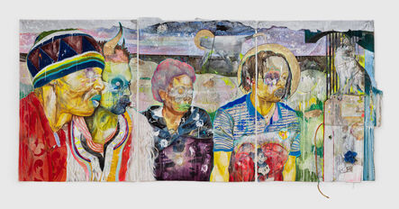 Lavar Munroe, ‘Thirteenth Sunday (triptych)’, 2022