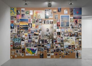 Friedrich Kunath - Book launch & Mood Board, installation view