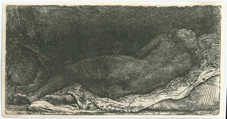 Rembrandt van Rijn, ‘Negress Lying Down’, 19th Century