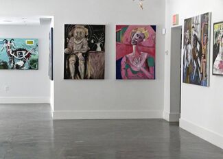 Paintings by Whit Conrad, installation view
