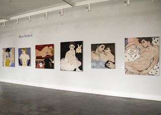 Paintings by Betsy Podlach, installation view
