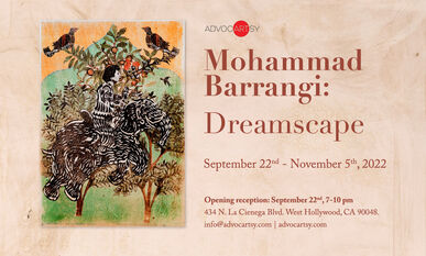 Mohammad Barrangi: Dreamscape, installation view