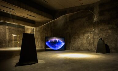 By Zhongba, installation view