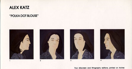 Alex Katz, ‘Ada Four Times: set of four prints’, 1978-1979