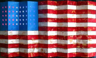 Philip Hazard, ‘Star-Spangled Banner/Zig Zag Flag’