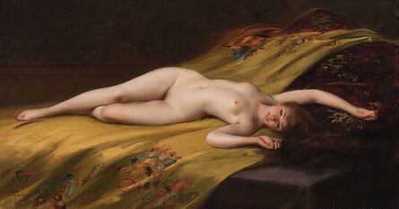 Luis Riccardo Falero, ‘Reclining Female Nude’, 1893