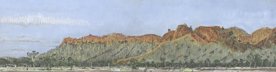 West MacDownnell Ranges From La Pinta Drive