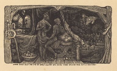 Edward Calvert, ‘The Chamber Idyll’, 1831