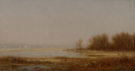 Sanford Robinson Gifford, ‘The Marshes of the Hudson’, 1878