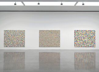 Damien Hirst: Colour Space Paintings, installation view