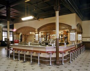 Lunch Counter at Union Depot Railroad Station, Pueblo, Colorado