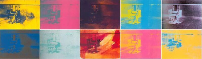 Andy Warhol, ‘Electric Chair’, 1971, Print, Screenprint in colors, David Benrimon Fine Art