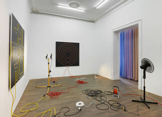 HOW LINES MOVE BEYOND GEOMETRY INTO SPACE, installation view