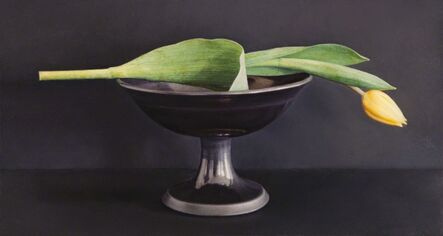 Lucy Mackenzie, ‘Yellow Tulip, Black Bowl’, 2010