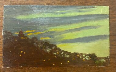 Margaretha Albers, ‘Evening Cathedral ’, ca. 1960s