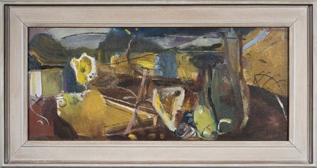 Ivon Hitchens, ‘Yellow Autumn from a Terrace’, 1948