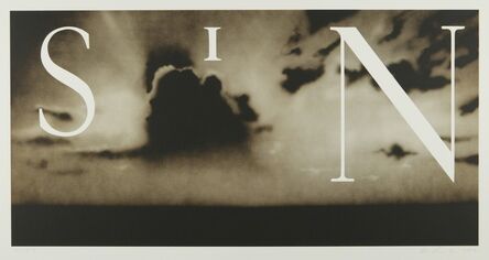 Ed Ruscha, ‘Sin-Without’, 2002