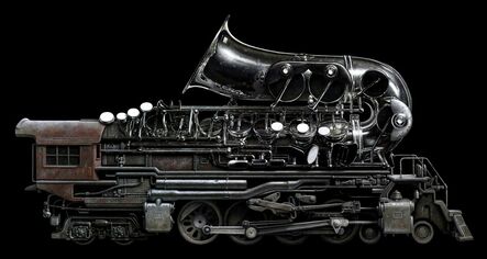 Jeff Bartels, ‘Brass Locomotive’, 2018