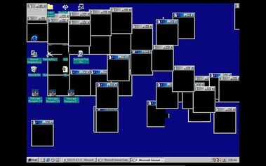 JODI, ‘OSS’, 2000