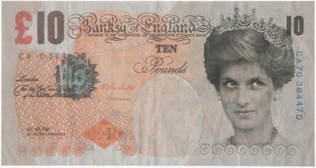 Banksy, ‘Di-Faced Tenner, 10GBP Note’, 2005