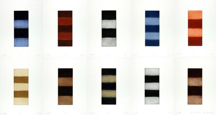 Sean Scully, ‘Ten Towers’, 1999