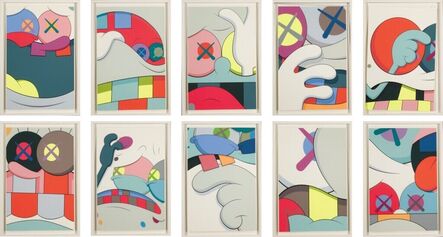 KAWS, ‘Blame Game (complete set- matched numbers)’, 2014