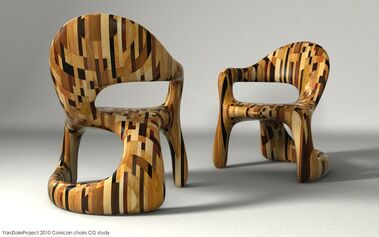 Yard Sale Project, ‘Corsican Chairs’, 2011