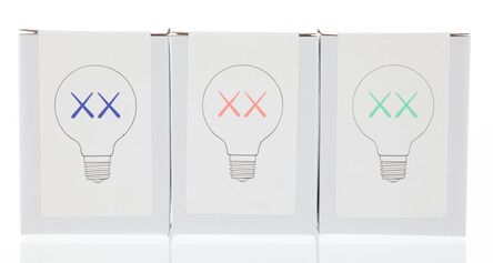 KAWS, ‘Light Bulb Set (Red, Purple, and Green), for The Standard’, 2011