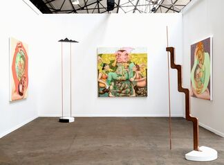 Shulamit Nazarian at Art Brussels 2017, installation view
