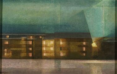 Lyonel Feininger, ‘Street Nocturne’, 1929