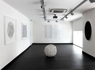 Group show between main and emerging artists., installation view