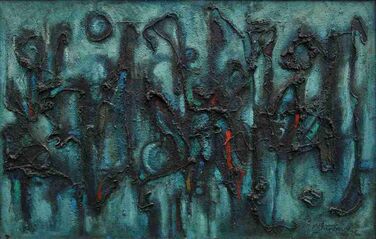 Kolade Oshinowo, ‘The Conference’, 1975