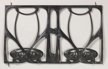 Hector Guimard, ‘Balcony grille’, 1909-1911