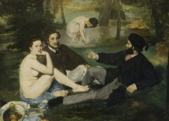 #1: Edouard Manet, Luncheon on the Grass (1863)