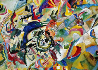 #5:Wassily Kandinsky, Composition VII (1913)