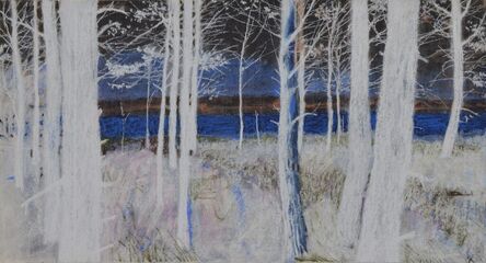 Andrew Mackenzie, ‘Glasgarnoch Reservoir Negative Drawing 4’, 2021