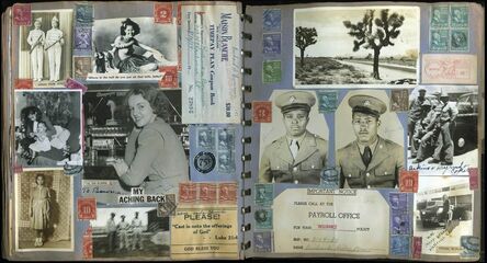 Richard Hicks Bowman, ‘Untitled [Military Stamp Scrapbook Album]’, 1943-1959