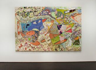 Racers: Larry Poons and Frank Stella, installation view