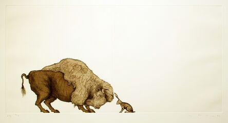 Mel Chin, ‘Self-Portrait (Bison and Hare)’, 1996