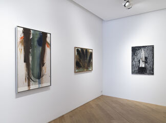 Jannis Kounellis, Arnulf Rainer, Antoni Tàpies, installation view
