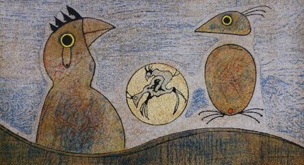 Max Ernst, ‘Oiseaux’, 1970