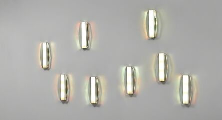 Max Ingrand, ‘Set of eight rare wall lights, model no. 2300’, circa 1964