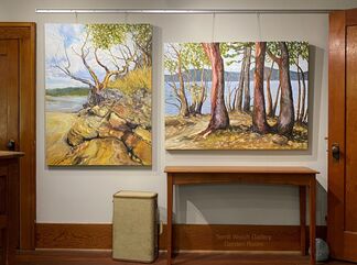 Island Time Summer 2020 with Contemporary Canadian Landscape Painter Terrill Welch, installation view