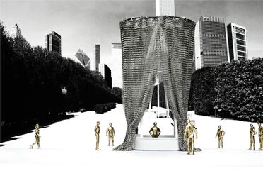 Kelley, Palider, Paros, ‘Untitled (Lakefront Kiosk)’, 2015