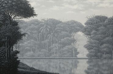 Luis Antonio Espinosa, ‘Paisaje en armonía gris’, 2016