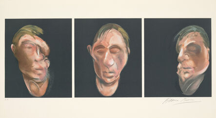 Francis Bacon, ‘Trois études pour un autoportrait (after, Three Studies for a Self-Portrait 1983) (S. 26, T. 28)’, 1990