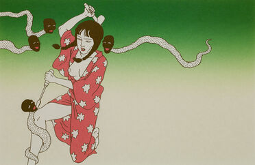 Toshio Saeki, ‘Jyaki-Haku’, Printed 2010-Drawing from 1974