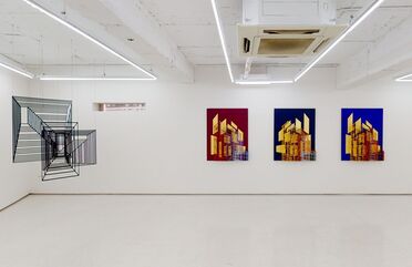 Ambiguous Wall, installation view