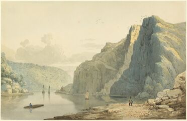 Francis Danby, ‘Saint Vincent's Rocks and the Avon Gorge’, 1815/1818